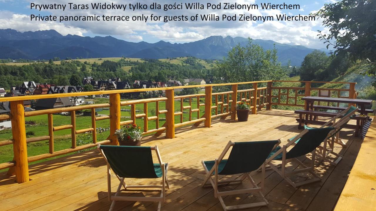 Willa Pod Zielonym Wierchem Zakopane Exteriör bild